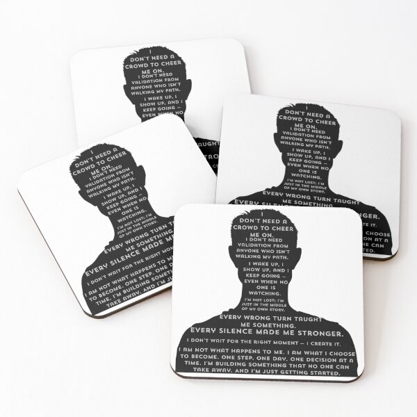 Item preview, Motivational Mindset Silhouette Quote Discipline Self Growth  designed and sold by busesplace.