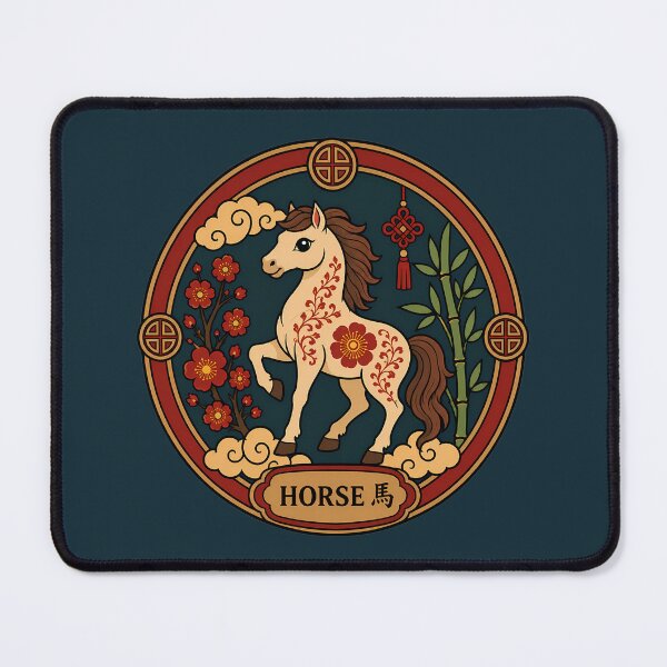 Item preview, Chinese Zodiac - Horse designed and sold by FloreDreamStudio.
