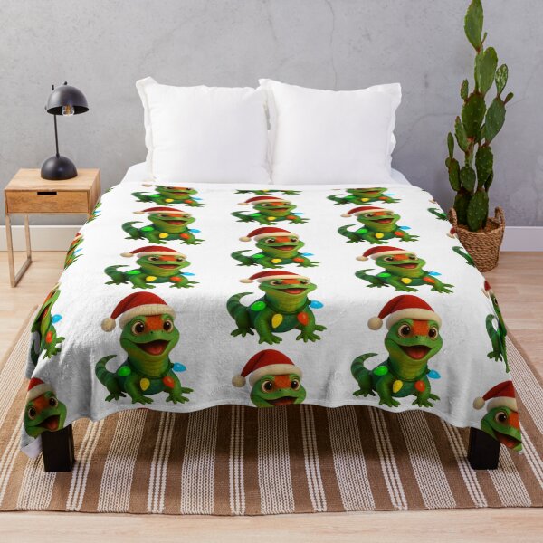 Item preview, Christmas Caiman Lizard designed and sold by Sillytoe.