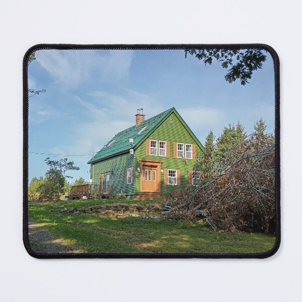Item preview, A green farmhouse in the country  designed and sold by naturematters.