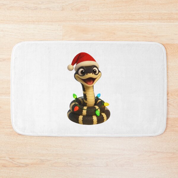 Item preview, Christmas California King Snake designed and sold by Sillytoe.