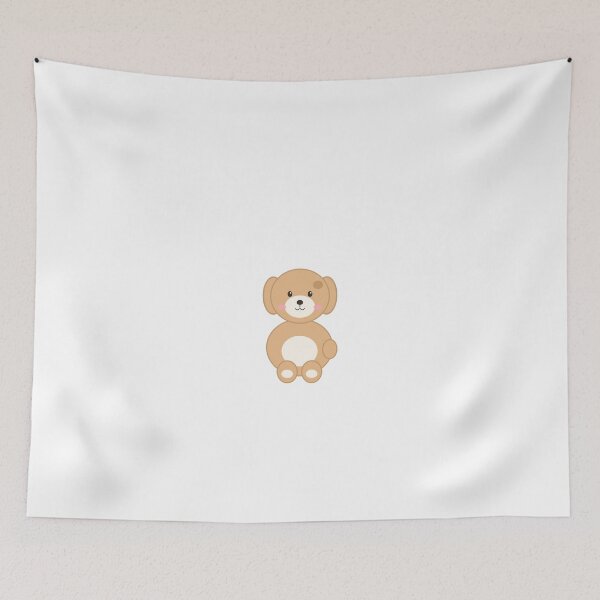 Item preview, Cute Tan Puppy Illustration designed and sold by kd2010.