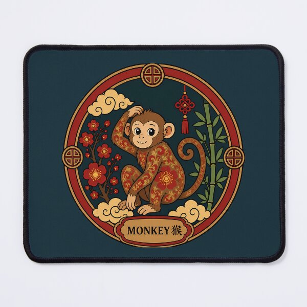 Item preview, Chinese Zodiac - Monkey designed and sold by FloreDreamStudio.