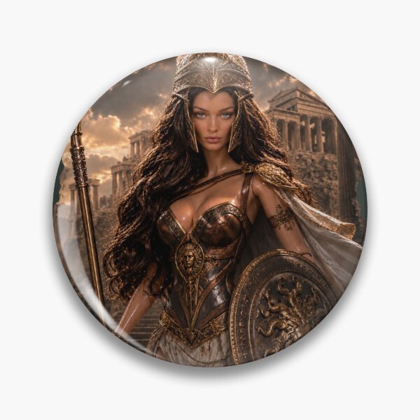 Item preview, Athena Warrior Goddess designed and sold by Moxie-Cat-Universe.