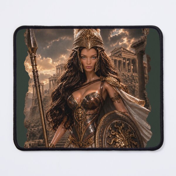 Item preview, Athena Warrior Goddess designed and sold by Moxie-Cat-Universe.