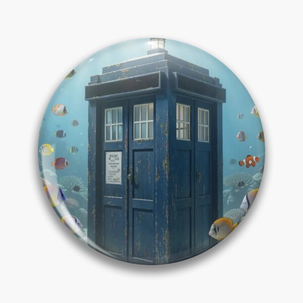 Item preview, Doctor Who and the Tardis Underwater designed and sold by Creepy Princess Creations.