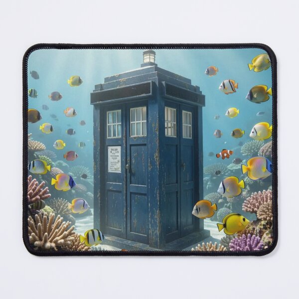Item preview, Doctor Who and the Tardis Underwater designed and sold by Creepy Princess Creations.