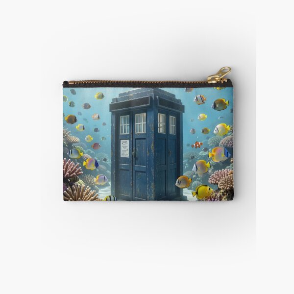 Item preview, Doctor Who and the Tardis Underwater designed and sold by Creepy Princess Creations.