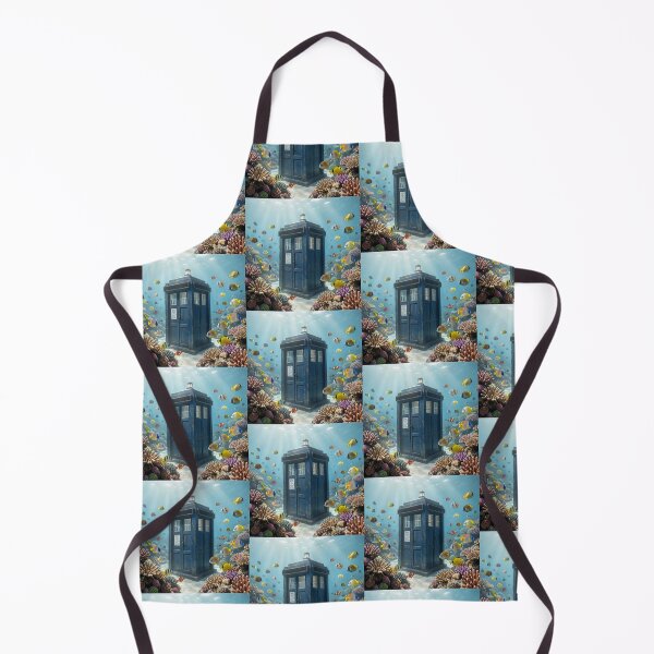 Item preview, Doctor Who and the Tardis Underwater designed and sold by Creepy Princess Creations.