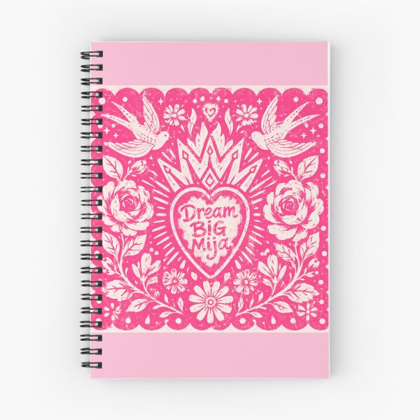 Item preview, Dream Big Mija Papel Picado Pink  designed and sold by TinaSalazar.