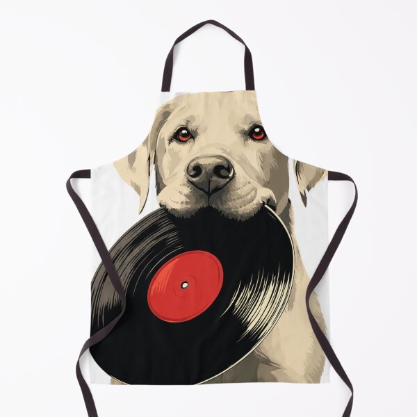 Item preview, golden retriever with record designed and sold by PhiloDoh.