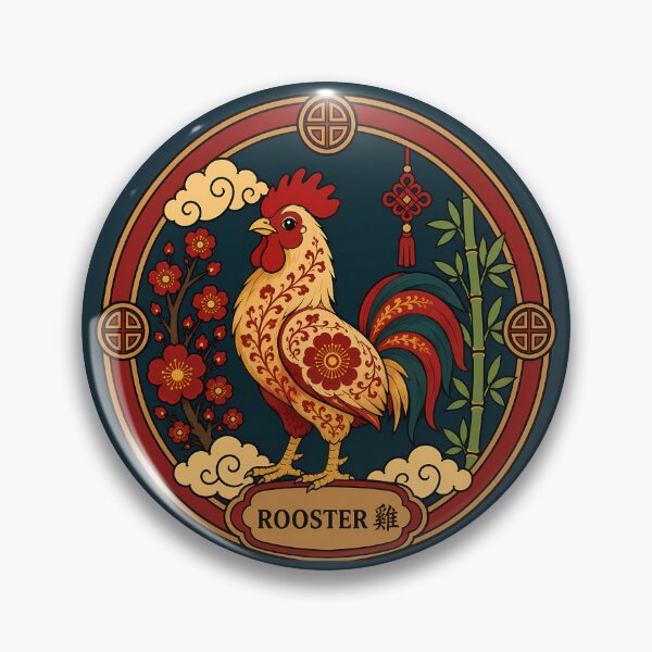 Item preview, Chinese Zodiac - Rooster designed and sold by FloreDreamStudio.