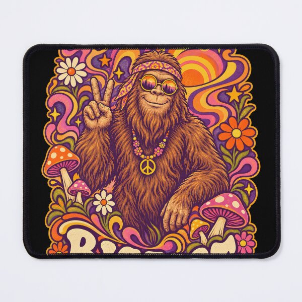 Item preview, I Can’t, I Have Plans With Bigfoot – Groovy Retro Sasquatch designed and sold by Ajdaprint.