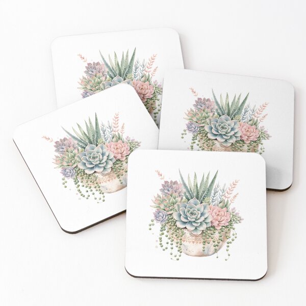 Item preview, succulents designed and sold by Whimsy Petal and Co..