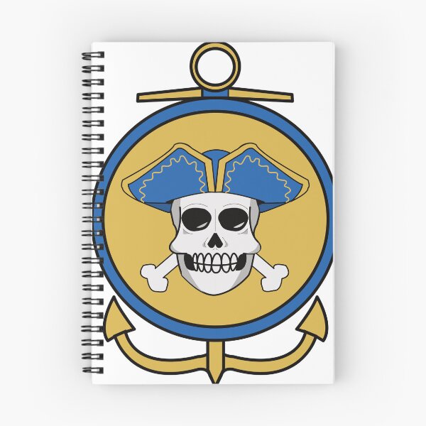 Artikelvorschau, Nautisches Piratenschädel- und Ankeremblem entworfen und verkauft von RedDragonStudio.