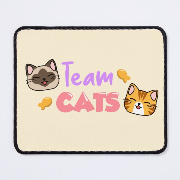 Item preview, Team Cats - Cute Cat Lover Design designed and sold by Monica Mayen Art.