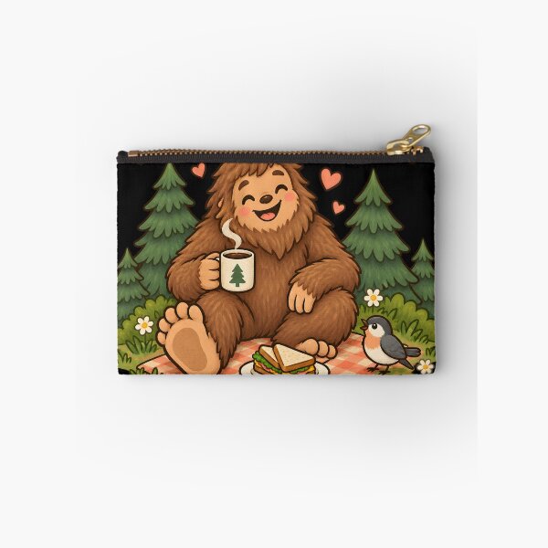Item preview, I Can’t, I Have Plans With Bigfoot – Cute Cozy Sasquatch Picnic designed and sold by Ajdaprint.