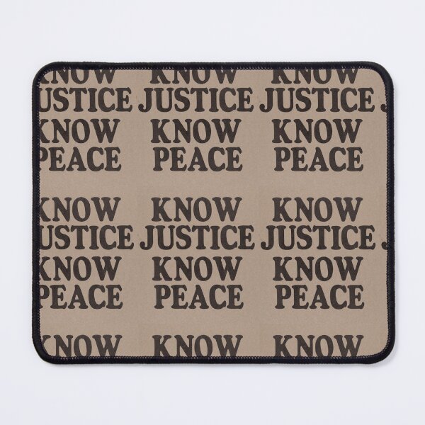 Item preview, KNOW JUSTICE designed and sold by THE GOOD FIND.