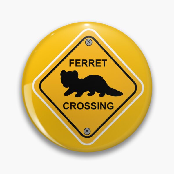 Item preview, Ferret Crossing designed and sold by SparkleSporkArt.