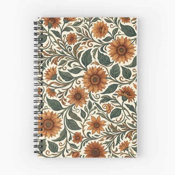 Item preview, Antique Art Nouveau Terracotta Floral Pattern designed and sold by arteresting-art.