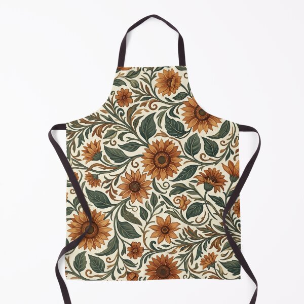 Item preview, Antique Art Nouveau Terracotta Floral Pattern designed and sold by arteresting-art.