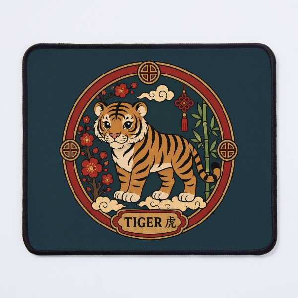 Item preview, Chinese Zodiac - Tiger designed and sold by FloreDreamStudio.
