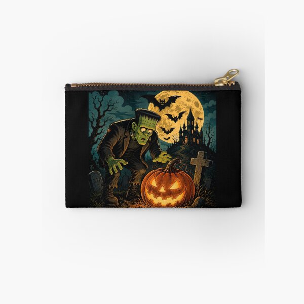 Item preview, Frankenstein Halloween Pumpkin Night designed and sold by NucciCollective.