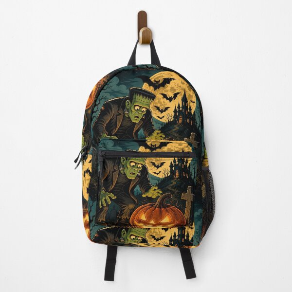 Item preview, Frankenstein Halloween Pumpkin Night designed and sold by NucciCollective.