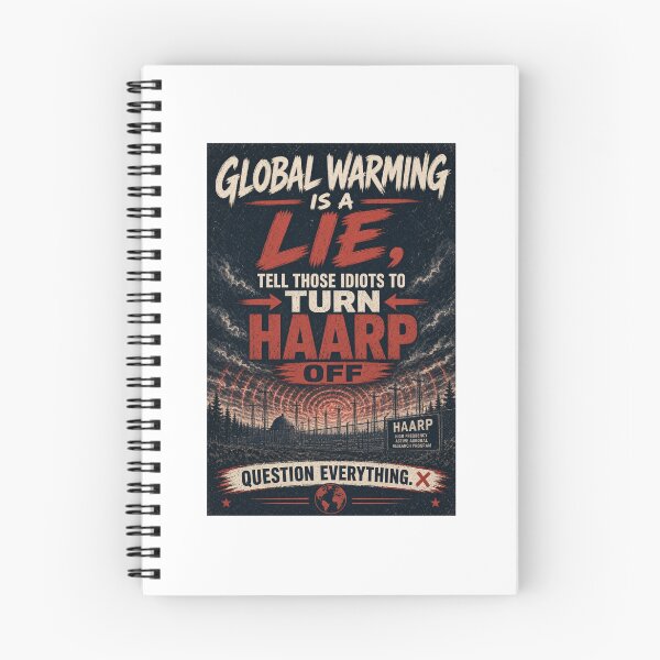 Item preview, Global warming is a lie, tell those idiots to turn HAARP off.  designed and sold by INEEDBABYPOWDER.