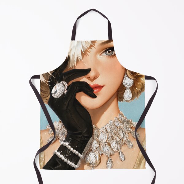 Item preview, Vintage Glamour Portrait | Elegant Fashion Illustration | Old Hollywood Inspired Beauty Art designed and sold by GarnerSupplyCo.