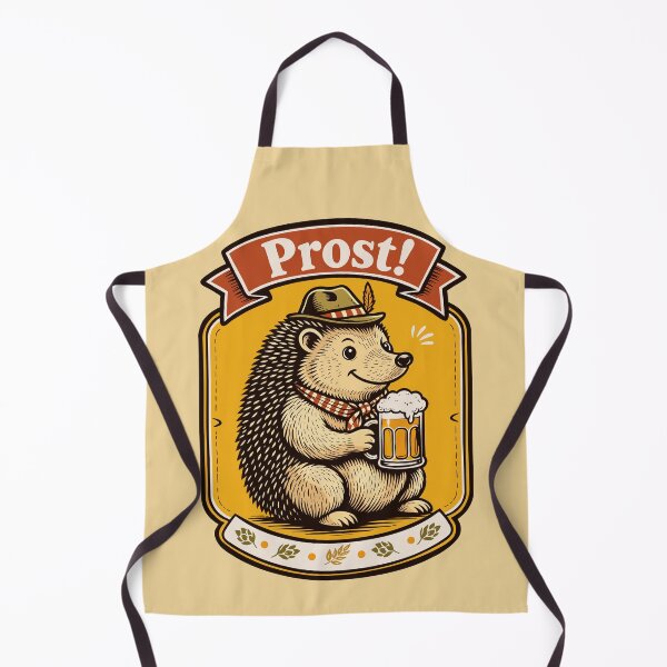 Item preview, Oktoberfest Hedgehog Prost designed and sold by Ghost on Toast.