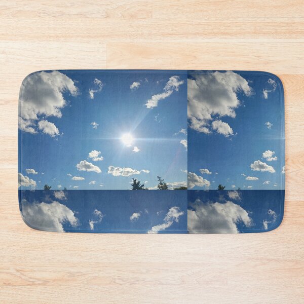 Item preview, Bright blue sky, white clouds, and sunshine designed and sold by naturematters.