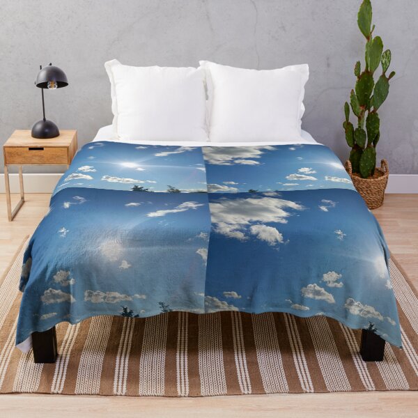 Item preview, Bright blue sky, white clouds, and sunshine designed and sold by naturematters.