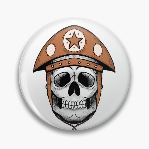 Item preview, Cangaceiro Skull - Brazilian Western Leather Hat Art designed and sold by RedDragonStudio.