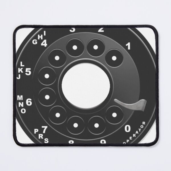 Item preview, rotary phone dial designed and sold by PhiloDoh.