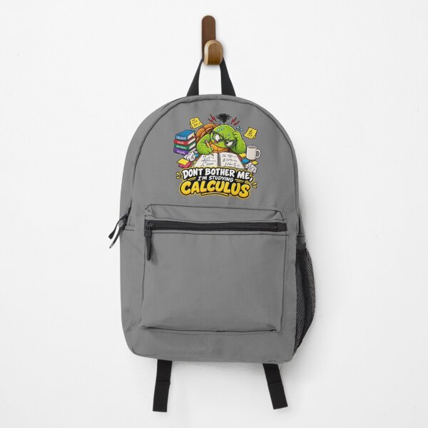 Item preview, Don't Bother Me I'm Studying Calculus - Funny Math Turtle designed and sold by RaulWeirdAndFun.
