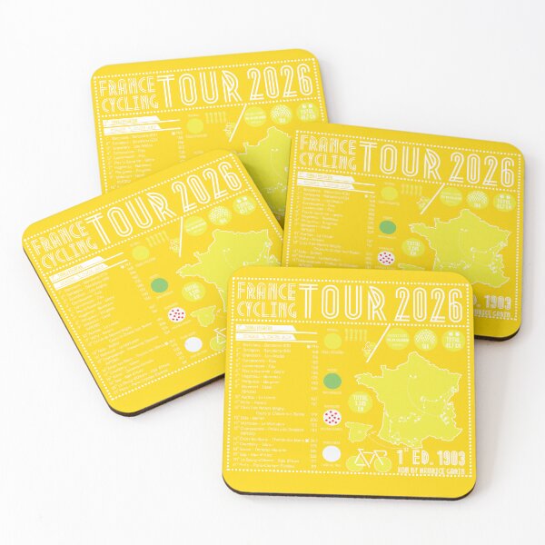 Item preview, France Cycling Tour 2026 Infographic designed and sold by gimbri.