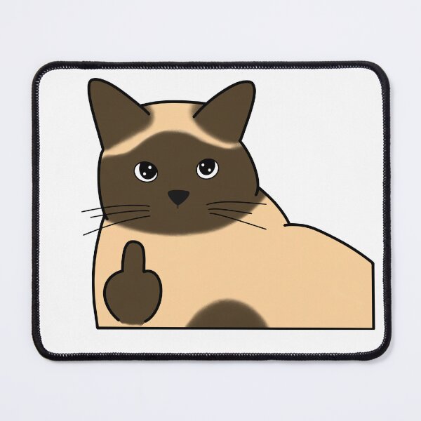 Item preview, Cat giving the finger designed and sold by Gala.jpg.