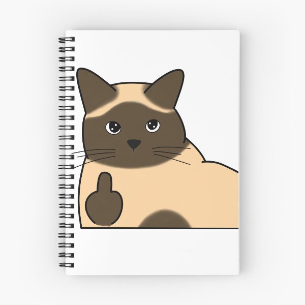 Item preview, Cat giving the finger designed and sold by Gala.jpg.
