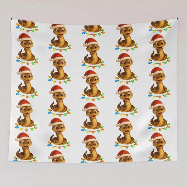 Item preview, Christmas Carpet Python designed and sold by Sillytoe.