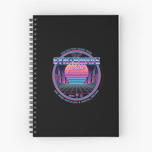 Item preview, Synthwave Pride - 80s Retro Neon Grid & Sunset Music Aesthetic designed and sold by MiaStyleStudio.