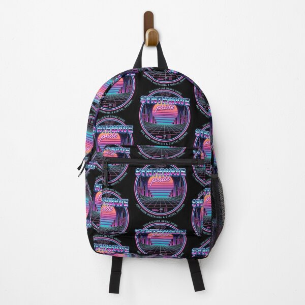 Item preview, Synthwave Pride - 80s Retro Neon Grid & Sunset Music Aesthetic designed and sold by MiaStyleStudio.