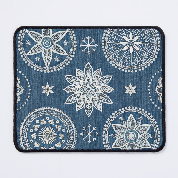 Item preview, Vintage Denim Boho Print designed and sold by Groovy Looks.