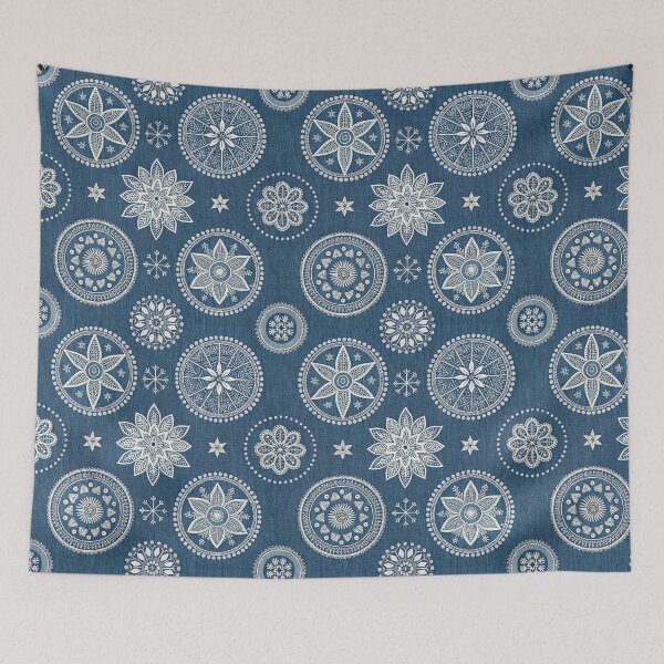 Artikelvorschau, Vintage Denim Boho-Print entworfen und verkauft von Groovy Looks.