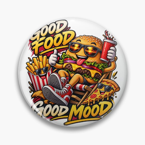 Item preview, Good Food Good Mood – Fun Summer Food designed and sold by CreativeMindsetLab.