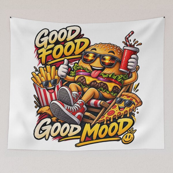 Item preview, Good Food Good Mood – Fun Summer Food designed and sold by CreativeMindsetLab.