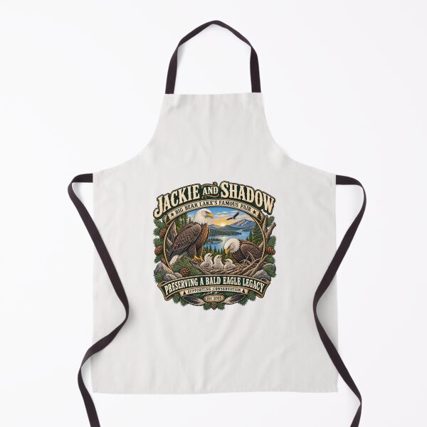 Item preview, Jackie and Shadow Big Bear Lake Vintage Bald Eagle, Eagle Wildlife, Nature Adventure designed and sold by Pawsome Quotes.