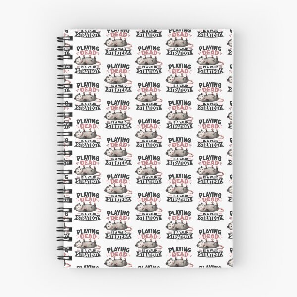 Item preview, Playing Dead Is a Valid Strategy Funny Opossum Wildlife Art designed and sold by The Junto Shop.