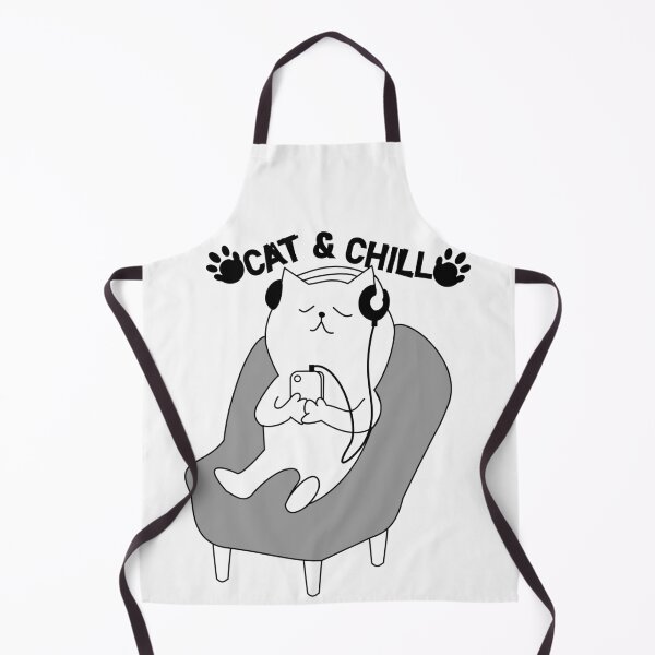 Item preview, Cat & Chill Cozy Cat Lover Design designed and sold by Pa7wsVerse.