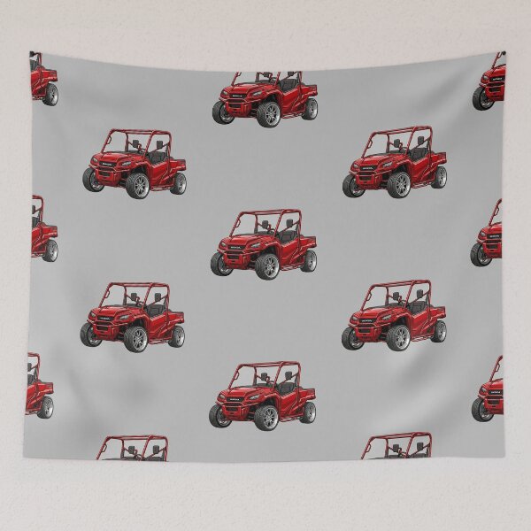 Item preview, Honda Pioneer 1000 Red Sport Utility UTV Off-Road Graphic designed and sold by Motorline44.